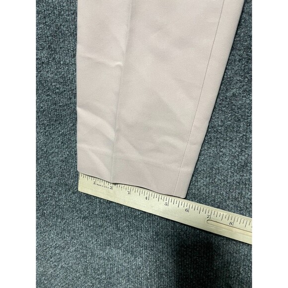 Express Pants Womens 2 Pink Columnist Ankle Office Stretch Capsule Preppy Causal - Picture 10 of 12